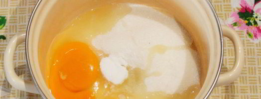 брауни с творогом и вишней. Шаг 4