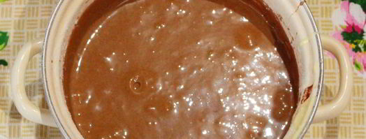 брауни с творогом и вишней. Шаг 9