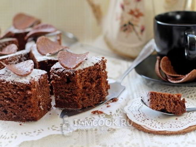 Рецепт брауни с тыквой