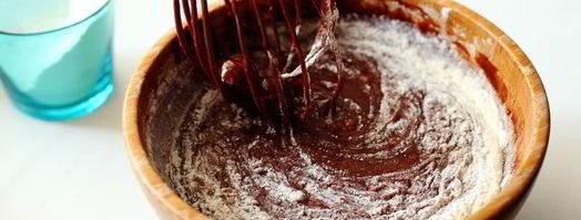 брауни с вишней и орехами. Шаг 8