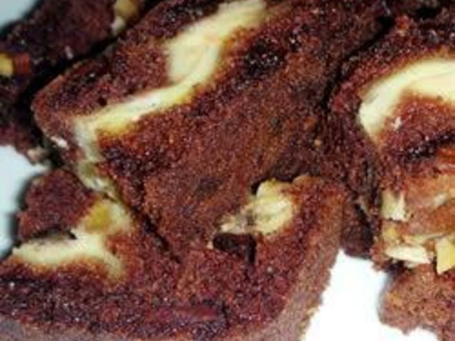 Рецепт брауни со сливочной начинкой