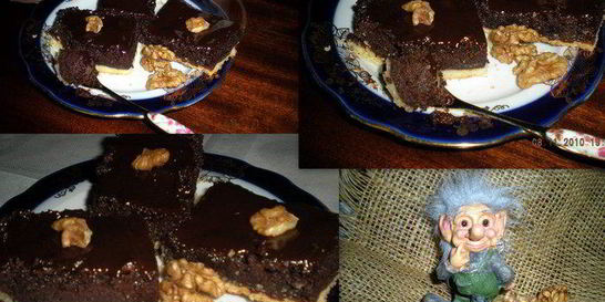 Брауни трехслойное