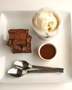 Диетические брауни с грецкими орехами