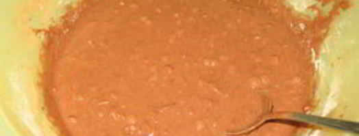 двухслойные шоколадные брауни. Шаг 7