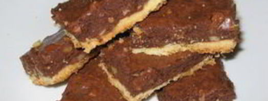 двухслойные шоколадные брауни. Шаг 9