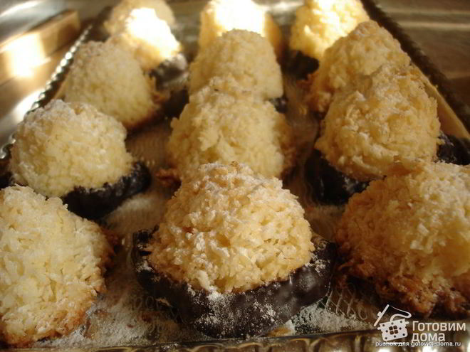 Рецепт кокосовых пирожных баунти