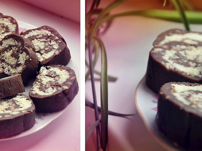 Рецепт кокосовых пирожных без запекания