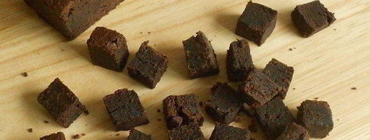 корзинки с ганашем, брауни и малиной. Шаг 3