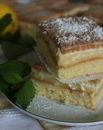 Лимонные пирожные