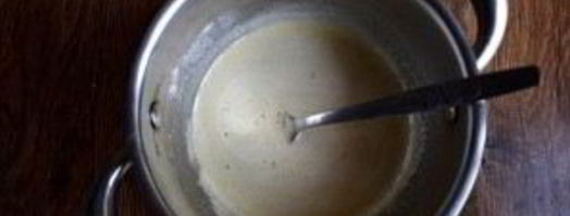 медовое пирожное с начинкой. Шаг 2