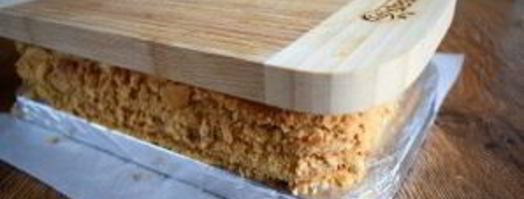 медовое пирожное с начинкой. Шаг 14