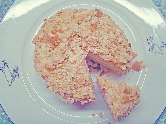 Рецепт медового пирожного