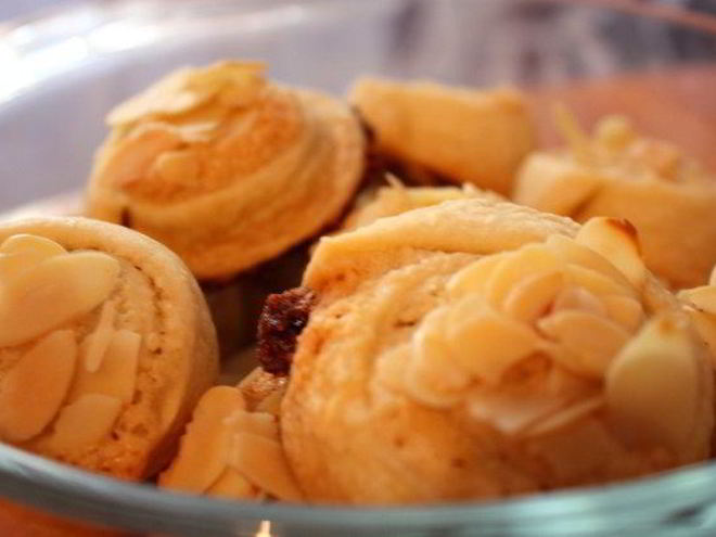 Рецепт миндальных пирожных