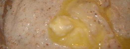 миндальные экспресс-пирожные с двумя видами шоколада. Шаг 3