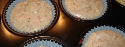 миндальные экспресс-пирожные с двумя видами шоколада. Шаг 5