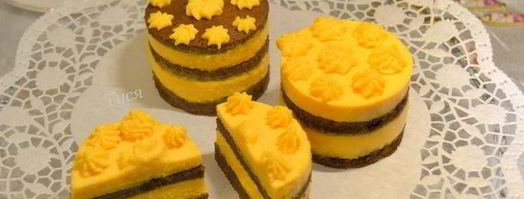 муссовое пирожное георгиевское. Шаг 21