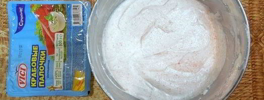 муссовое пирожное экзотический краб. Шаг 22