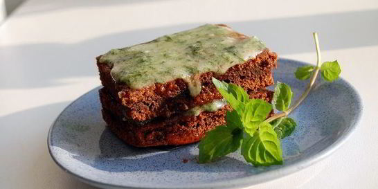 Мятные брауни