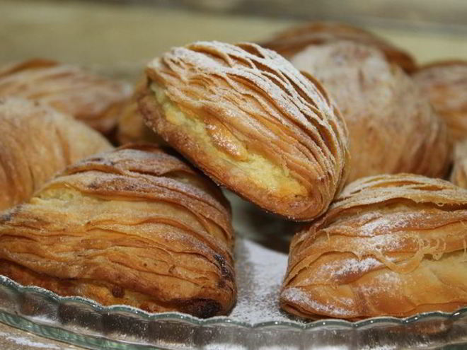 Рецепт неаполитанского пирожного le sfogliatella