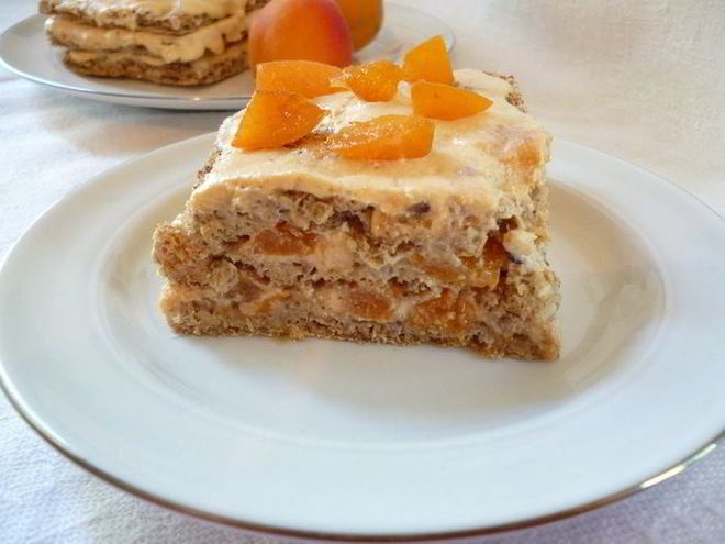 Рецепт необычного пирожного