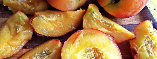 нежное пирожное с персиками. Шаг 12