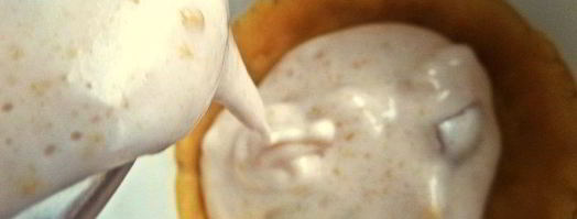 нежное пирожное с персиками. Шаг 14