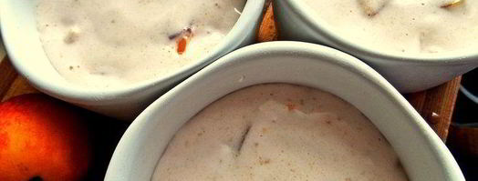 нежное пирожное с персиками. Шаг 15