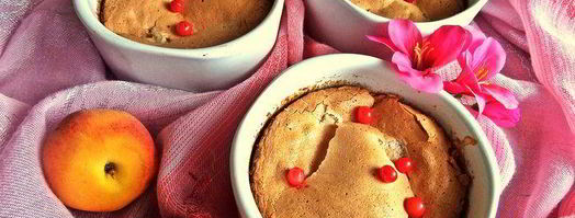 нежное пирожное с персиками. Шаг 18