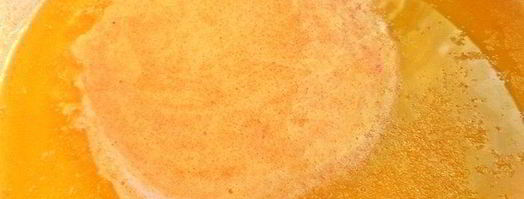 нежное пирожное с персиками. Шаг 3