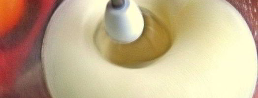 нежное пирожное с персиками. Шаг 8