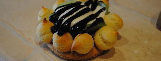 нежное пирожное с песочной основой. Шаг 15