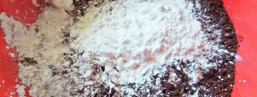 овсяные пирожные с шоколадной прослойкой. Шаг 11