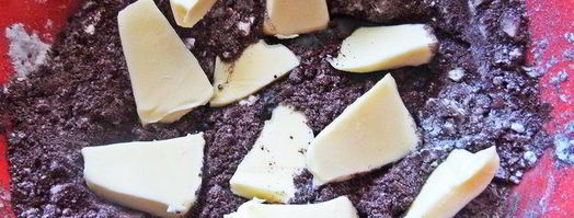 овсяные пирожные с шоколадной прослойкой. Шаг 12