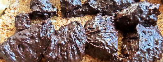 овсяные пирожные с шоколадной прослойкой. Шаг 15