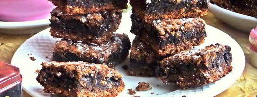 овсяные пирожные с шоколадной прослойкой. Шаг 21