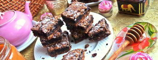 овсяные пирожные с шоколадной прослойкой. Шаг 24