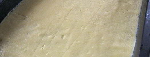 песочное пирожное с глазурью. Шаг 2