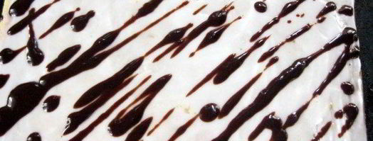 песочное пирожное с глазурью. Шаг 7