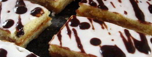 песочное пирожное с глазурью. Шаг 8