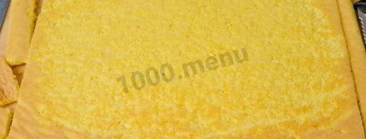 пирожное бисквитное с кремом. Шаг 11