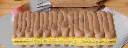 пирожное бисквитное с кремом. Шаг 33