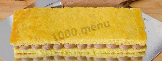 пирожное бисквитное с кремом. Шаг 34