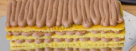 пирожное бисквитное с кремом. Шаг 35