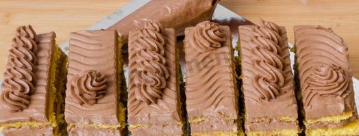 пирожное бисквитное с кремом. Шаг 38