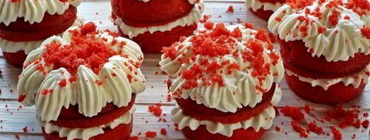 пирожное красный бархат. Шаг 17