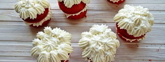 пирожное красный бархат. Шаг 16