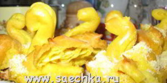 Пирожное Лебеди