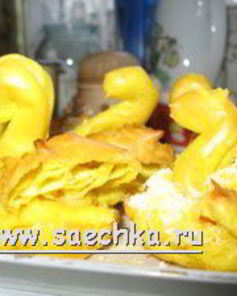 Пирожное Лебеди