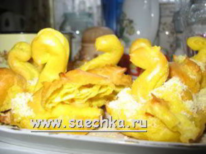 Рецепт пирожного лебеди