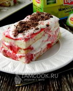 Пирожное Малиновый шарм